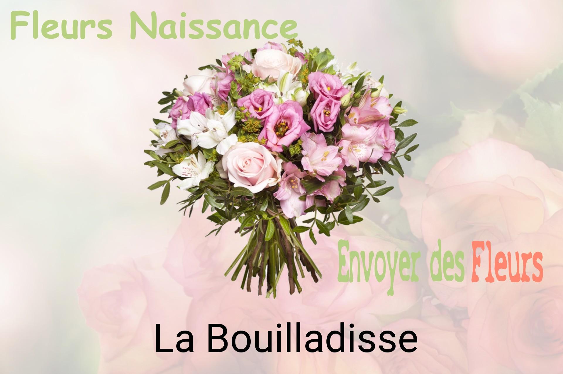 Bouquet de fleurs de naissance livré à La Bouilladisse